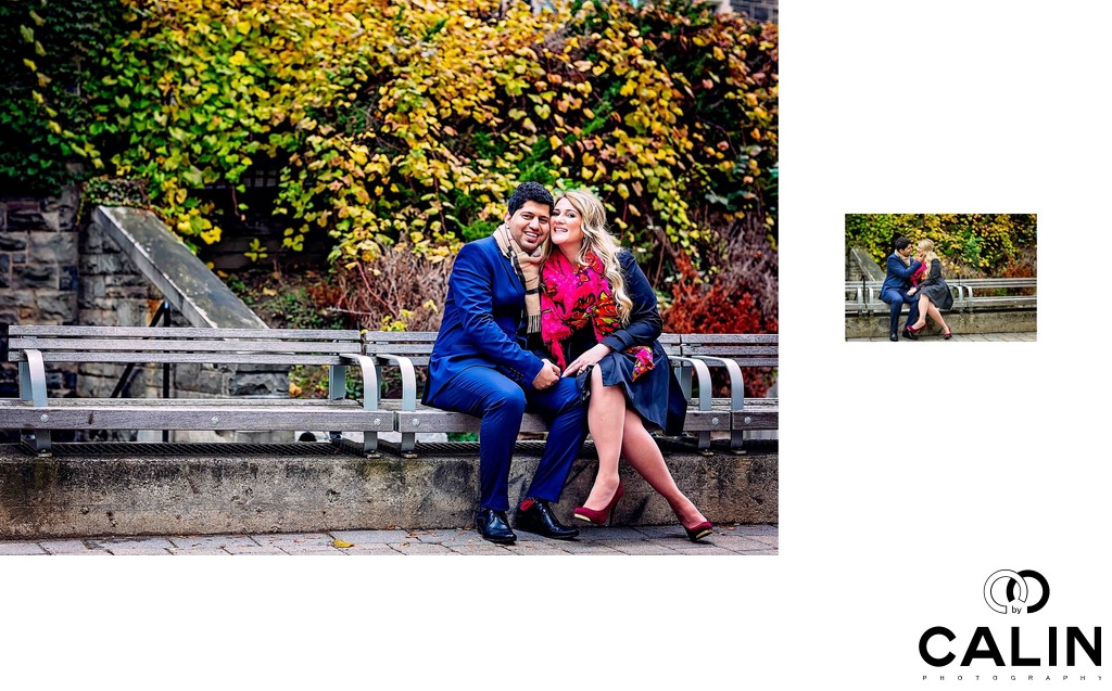 Engagement Photo at University of Toronto