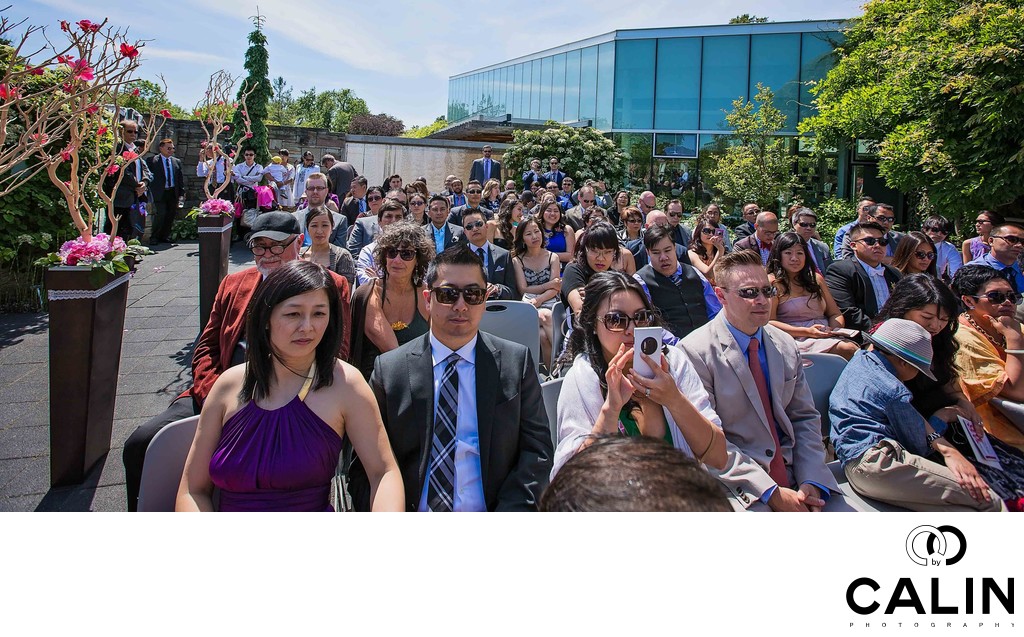 Toronto Botanical Garden Wedding Guests