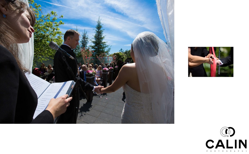 Toronto Botanical Garden Wedding Ceremony