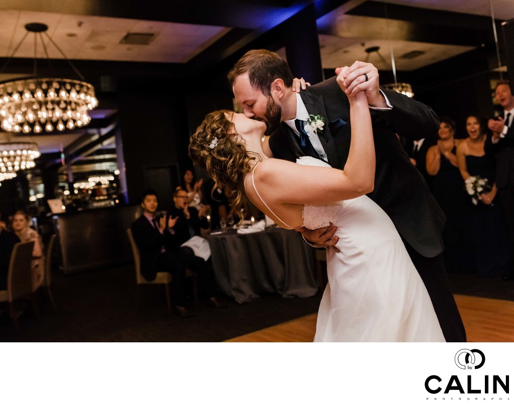Newlyweds Dance at their Thompson Hotel Toronto Wedding
