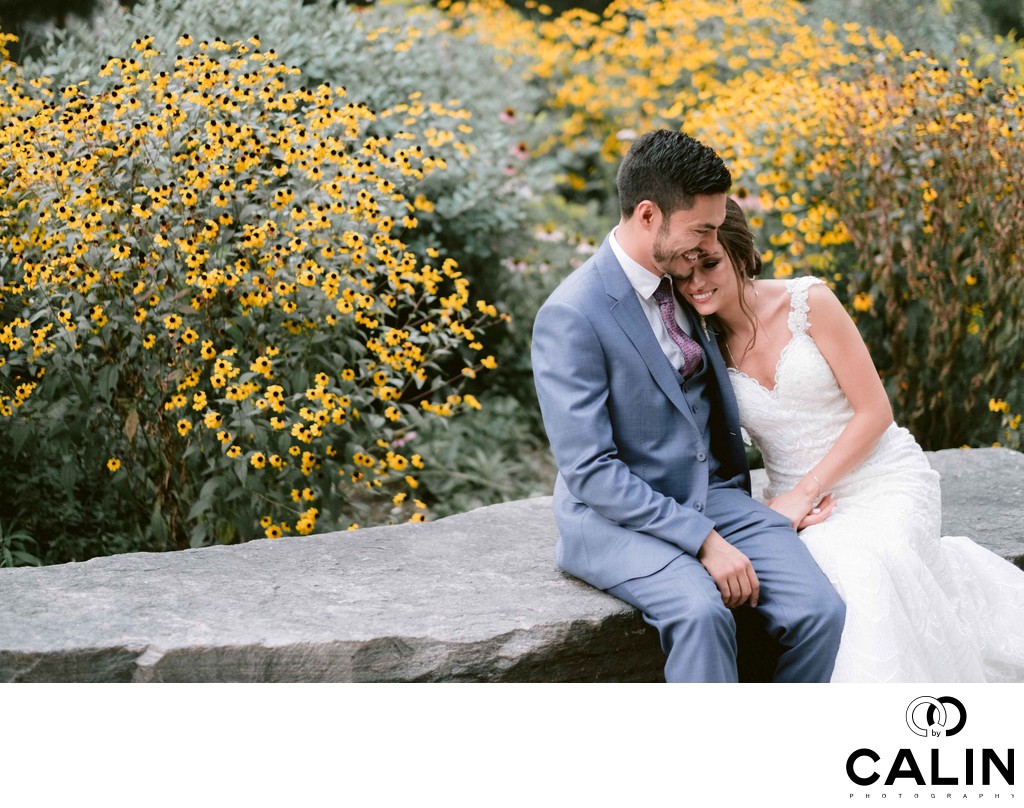 Tender Moment in the Park Across Sassafraz