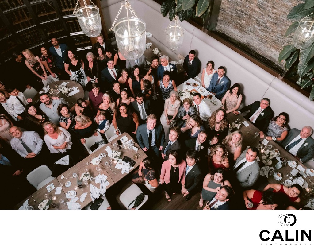 Large Group Photo at Sassafraz