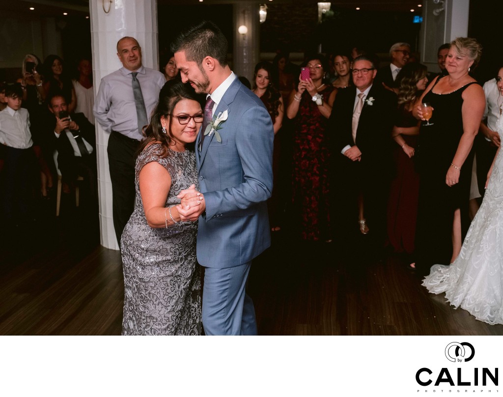 Mother Son Dance at Sassafraz