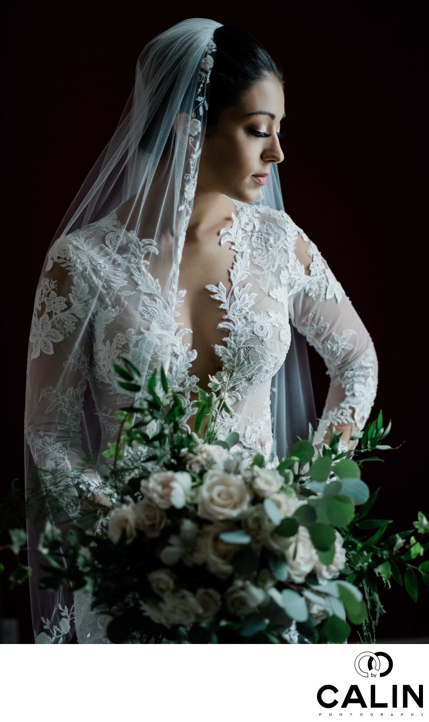 Beautiful Bridal Portrait at King Edward Hotel