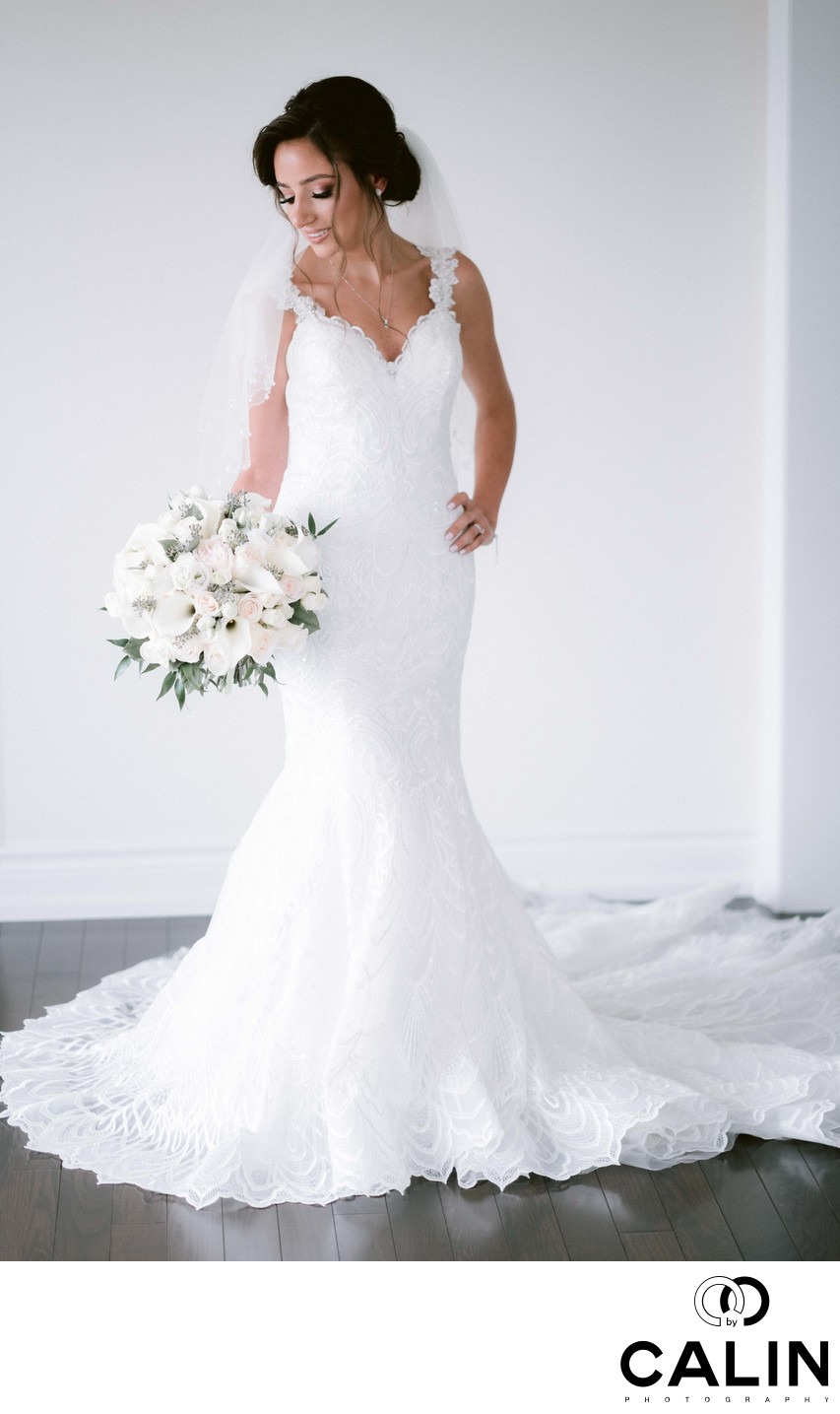 Bridal Portrait at Sassafraz