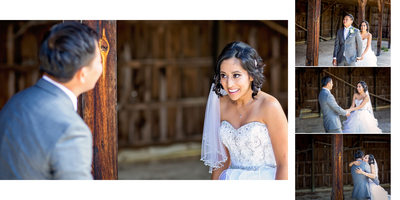 First Look at Country Heritage Park Wedding