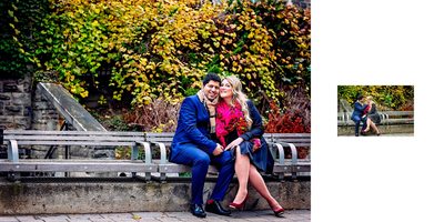 Engagement Photo at University of Toronto