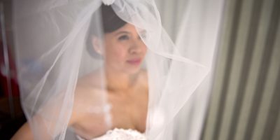 Bridal Portrait at Toronto Botanical Garden Wedding