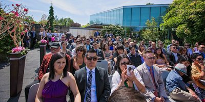 Toronto Botanical Garden Wedding Guests