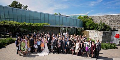 Toronto Botanical Garden Wedding - Group Photo