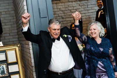 Groom Parents' Entrance at Storys Building Wedding