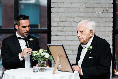 Grandfather's Speech at Storys Building Wedding