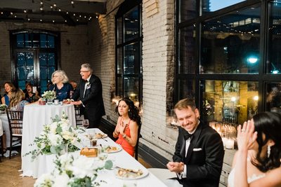 Groom Parents' Speeches at Storys Building Wedding