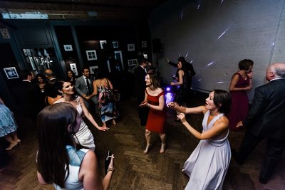 Dance Floor at Storys Building Wedding