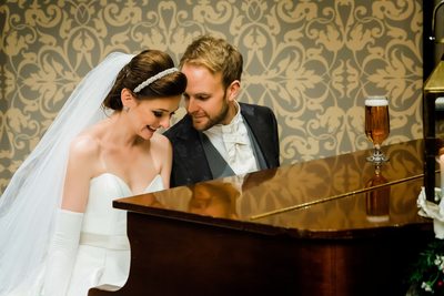 Newlyweds Play the Piano