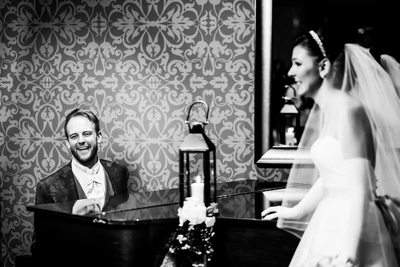 Groom Plays the Piano