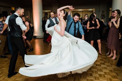 Guest Dances with Bride