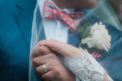 Closeup of the Newlyweds Hands