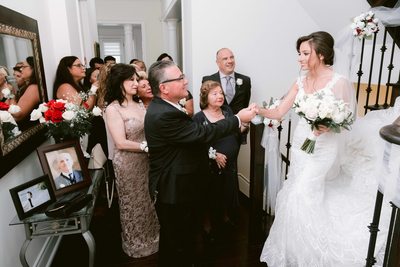 Bride's Family Welcomes Her