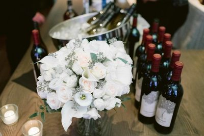 Flowers and Wine