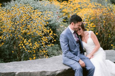 Tender Moment in the Park Across Sassafraz