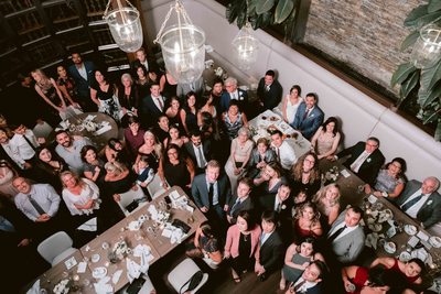 Large Group Photo at Sassafraz