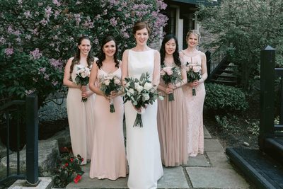 Portrait of the Bride and Bridesmaids
