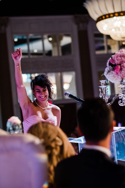 Maid of Honour's Speech at Liberty Grand Wedding