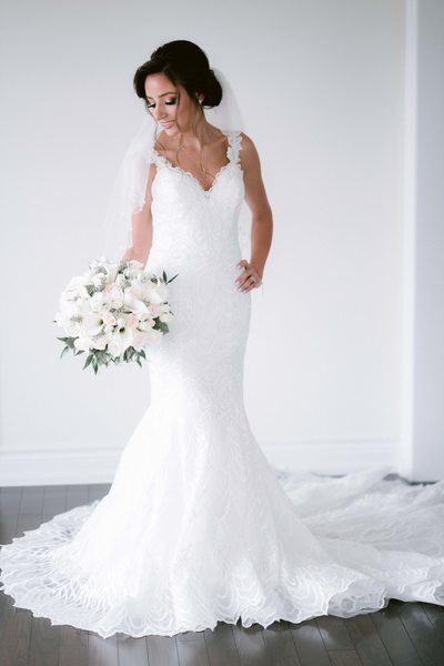 Bridal Portrait at Sassafraz