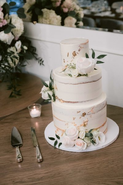 Wedding Cake at Sassafraz