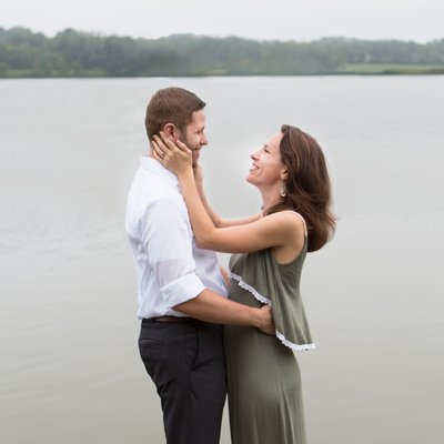 Romantic Engagement Photos Pennsylvania