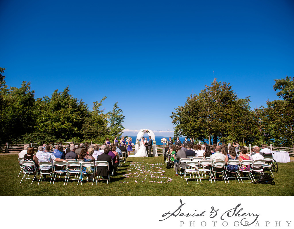 Blue Mountain Wedding Ceremony