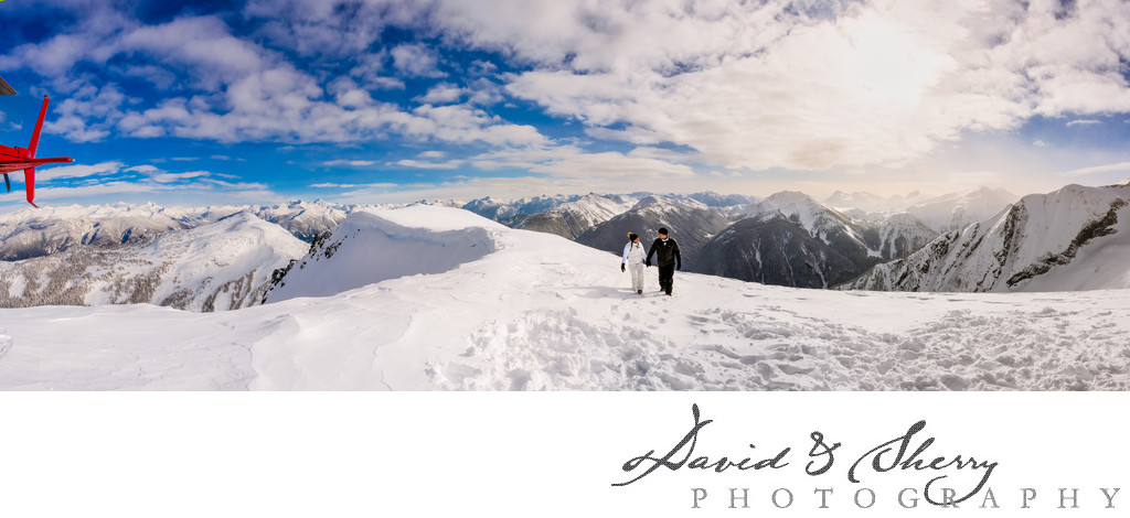 Mt Currie Helicopter Elopement Wedding