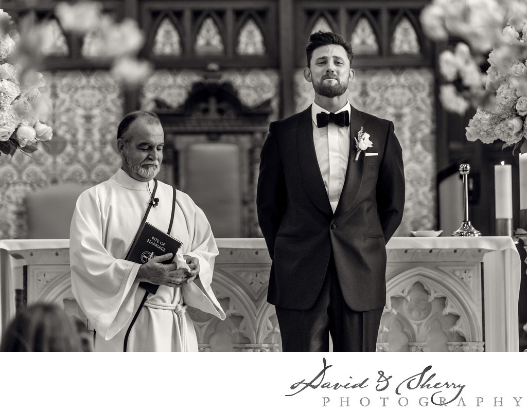 Catholic wedding ceremony Vancouver