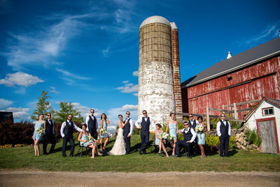 Cambium Farms Wedding Party