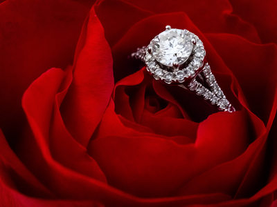 Stunning wedding ring photos