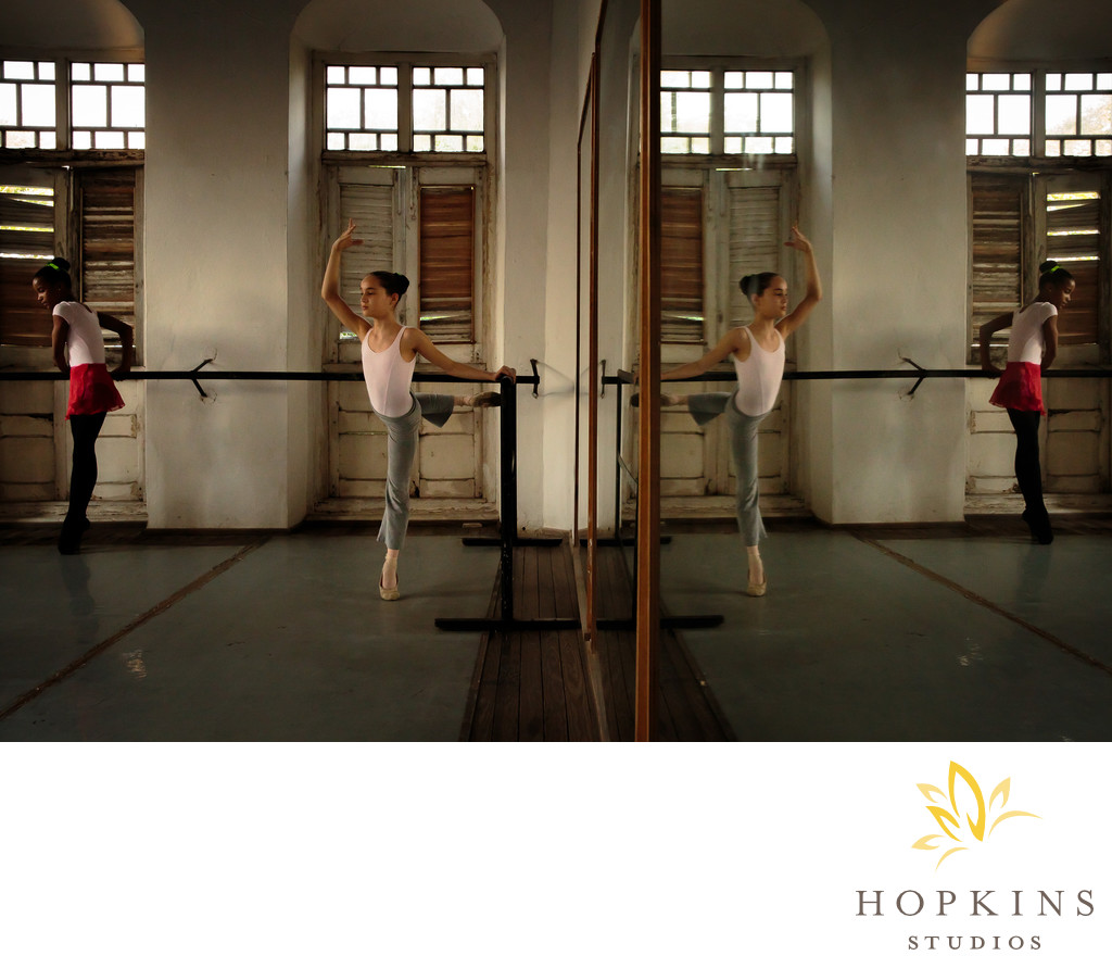Laura Alonso Ballet Class Havana