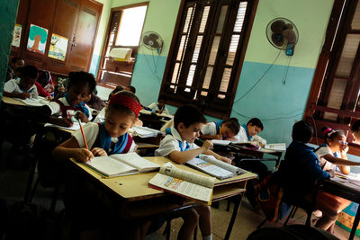Classroom in Havana Cuba