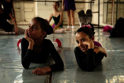 Havana Cuba Ballet Students