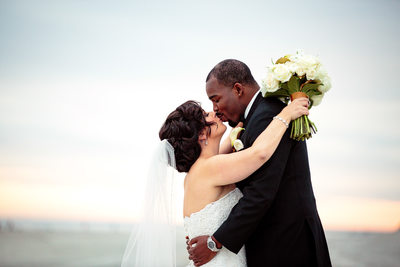 tybee island beach wedding photo
