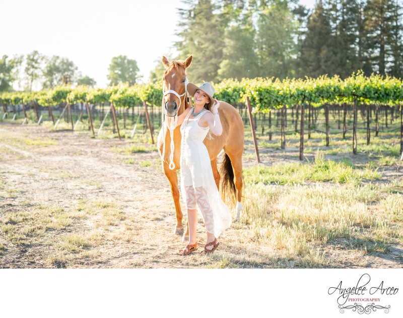 senior girl portraits