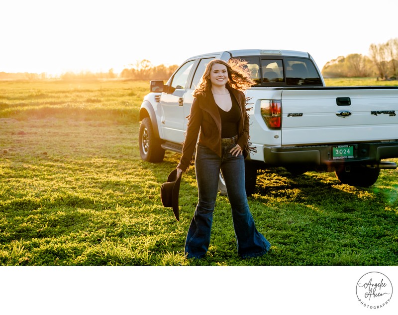senior girl country portraits