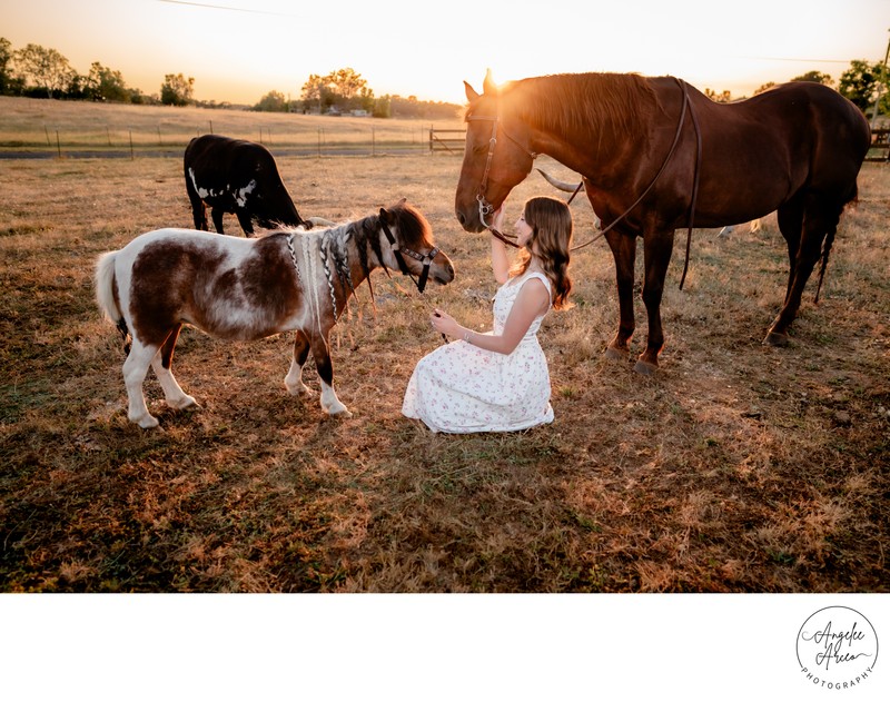 country senior pictures