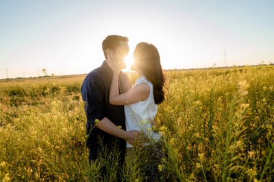 river delta engagement pictures