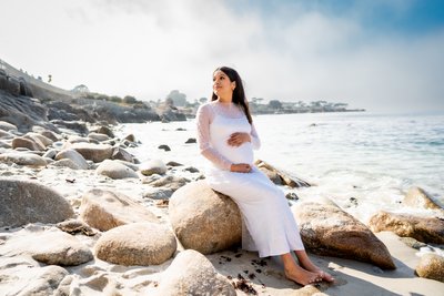 Carmel/monterey adventure maternity session