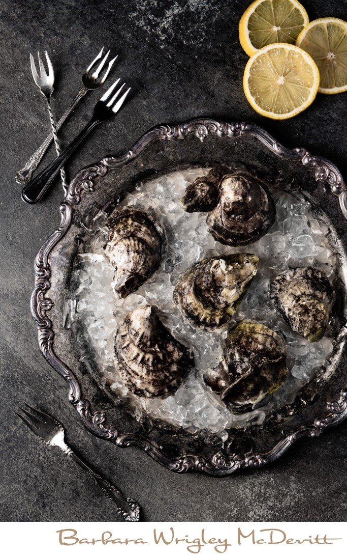 Blue Point Oysters Barbara Wrigley McDevitt Food, Beverage and