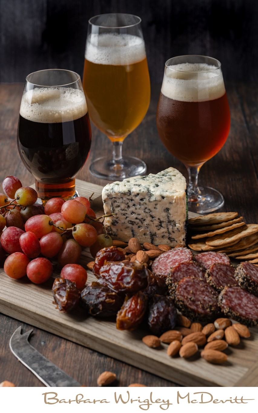 Three Beers with Charcuterie