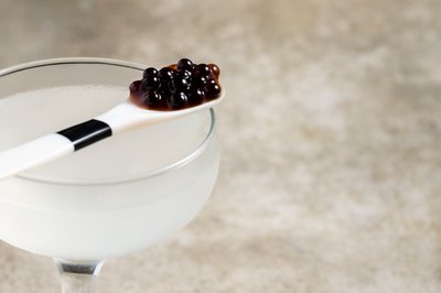 Champagne Martini with Caviar