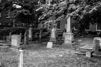 Cemetery circa 1640