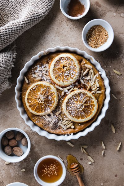 Orange Clafoutis Dessert